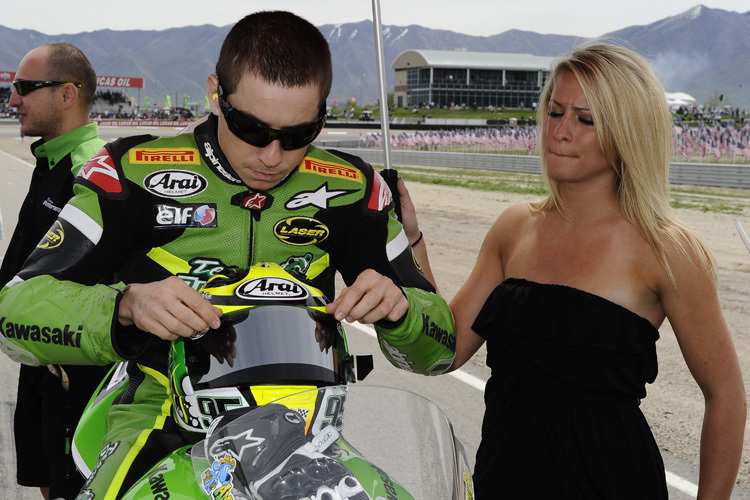 Roger Lee Hayden konnte im MotoGP-Rennen in Laguna Seca auf vergl