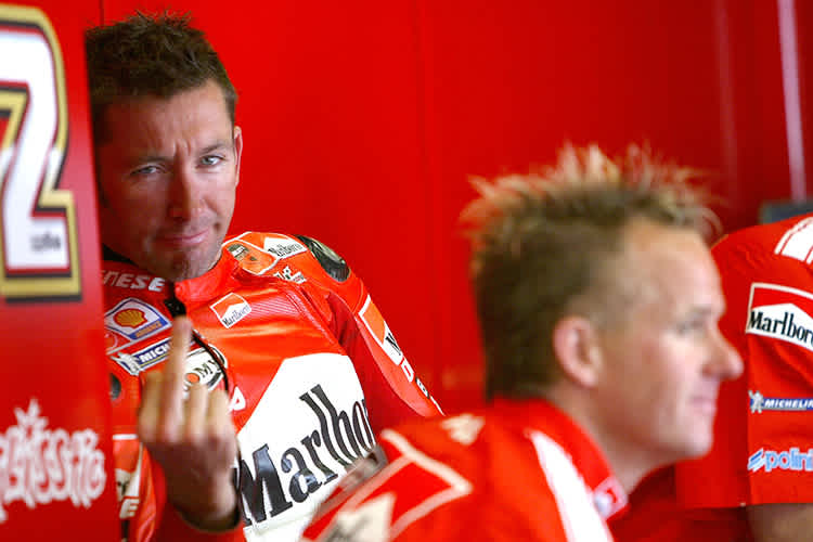 Immer für Schlagzeilen gut: Troy Bayliss