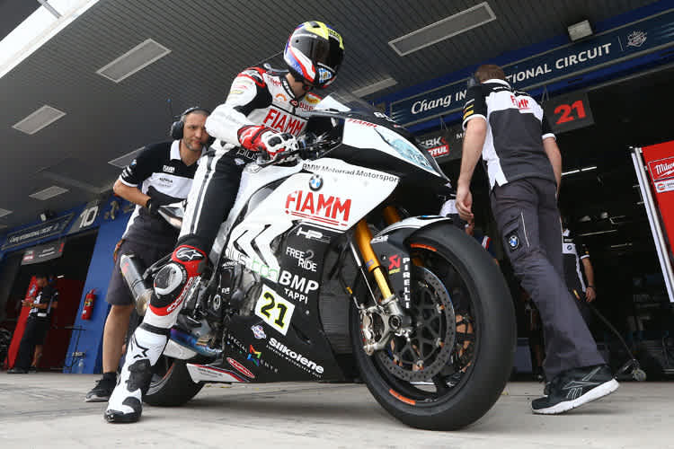 Markus Reiterberger kann den Vorteil des Qualifyer-Reifens nicht nützen