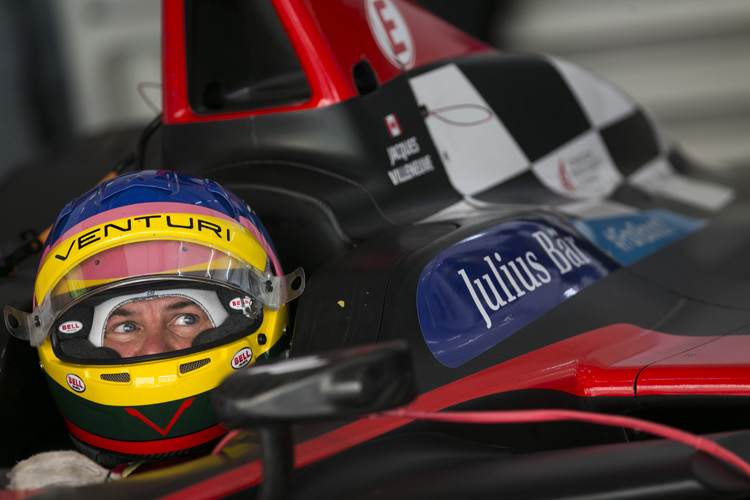 Jacques Villeneuve im Formel E