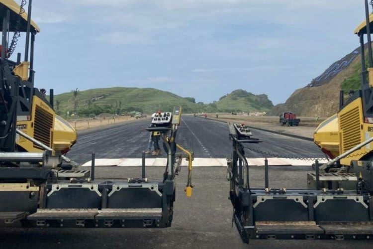 Auf aktuellen Bildern lässt sich kaum abschätzen, wie der Gesamtfortschritt tatsächlich ist