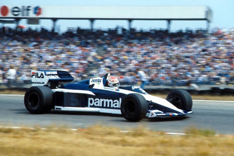 Nelson Piquet 1983 in Hockenheim
