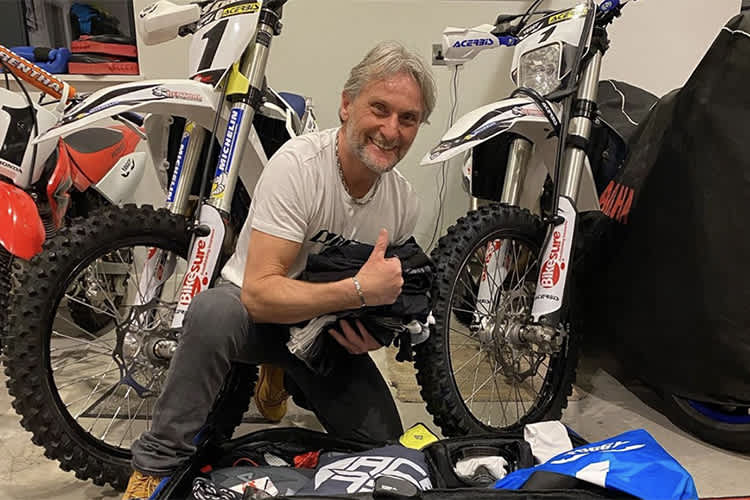 Der vierfache Superbike-Weltmeister Carl Fogarty