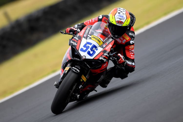 Yari Montella (Barni Spark Ducati) fuhr Bestzeit