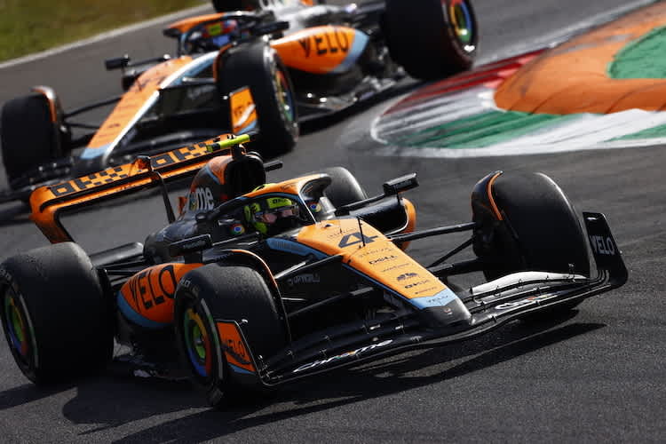 Lando Norris gegen Oscar Piastri