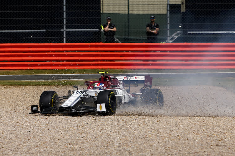 Antonio Giovinazzi in Silverstone