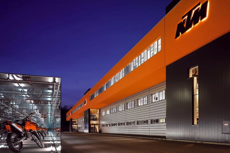 Die KTM AG macht schwierige Zeiten durch