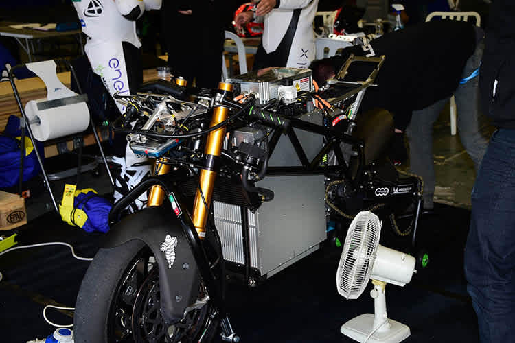 So sehen die neuen MotoE-Bikes aus