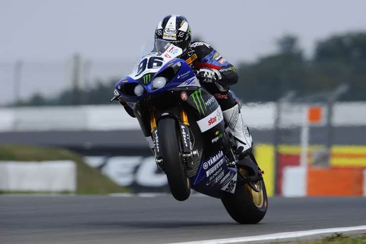 Matej Smrz schlug sich bei seinem WM-Einsatz ordentlich – bis zum Sturz