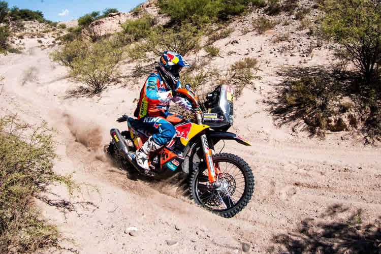 Matthias Walkner führt die Gesamtwertung mit deutlichem Vorsprung an