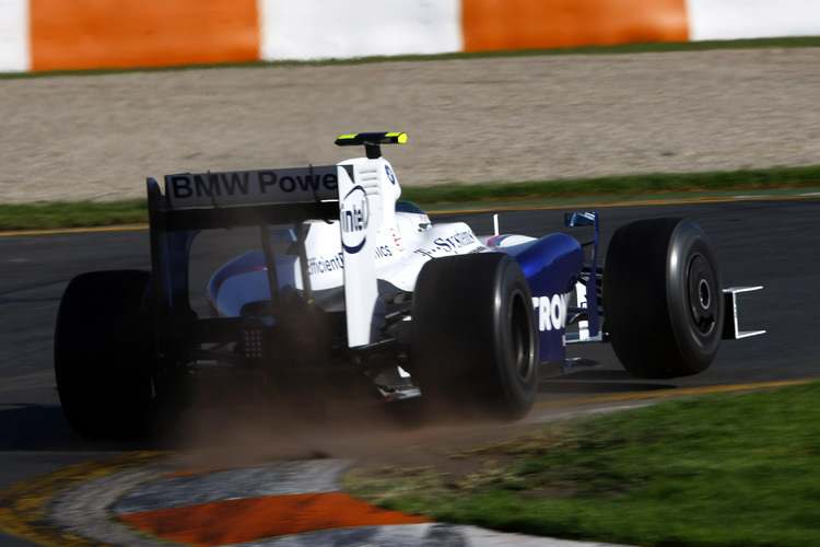 Nick Heidfeld auf dem Weg zu Startplatz 11.