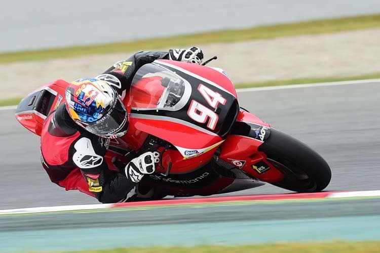 Jonas Folger auf der Kalex des AGR-Teams