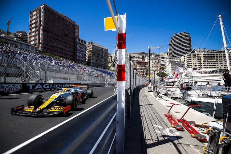 Daniel Ricciardo in Monaco