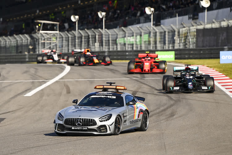 Safety-Car-Phase auf dem Nürburgring