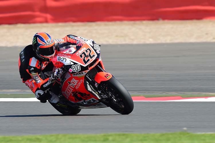 Sam Lowes bei seinem Heim-GP in Silverstone