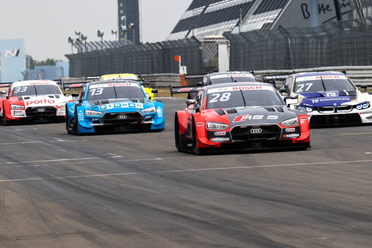 Die DTM ist am Nürburgring schnell unterwegs