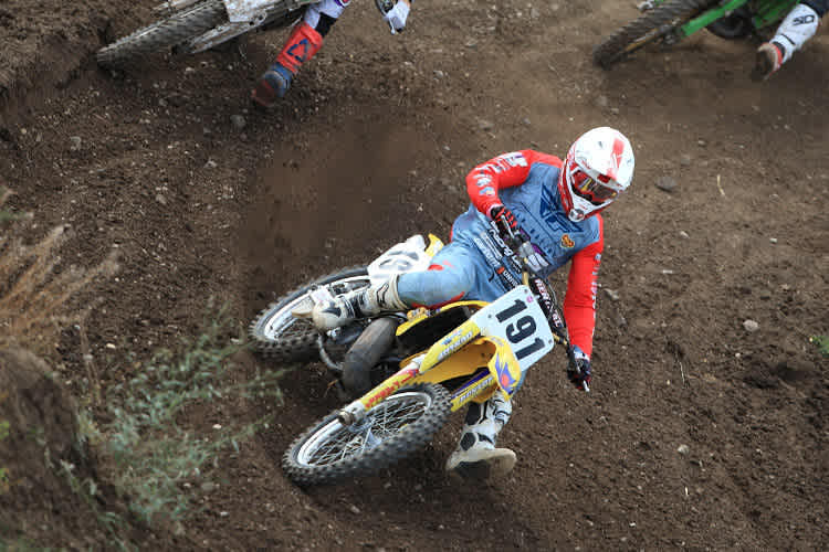 Jaromír Romančík startete mit einer Suzuki RM 250