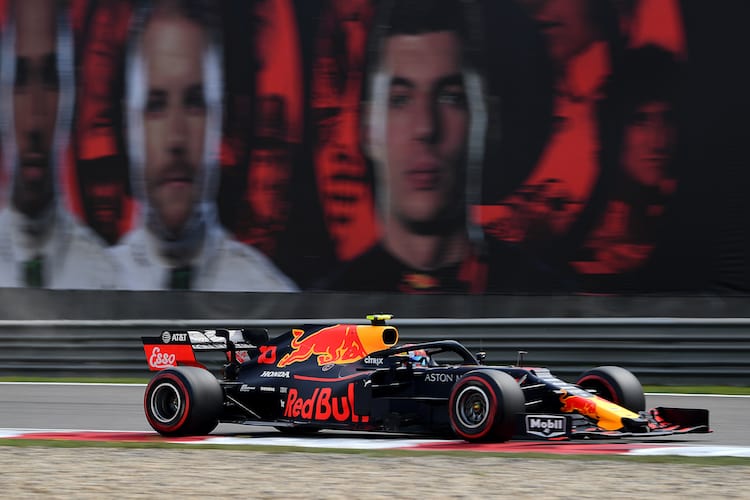 Pierre Gasly in China