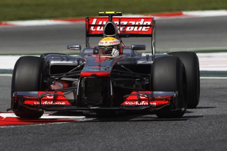 Lewis Hamilton konnte 2012 noch nicht von Platz 1 gewinnen