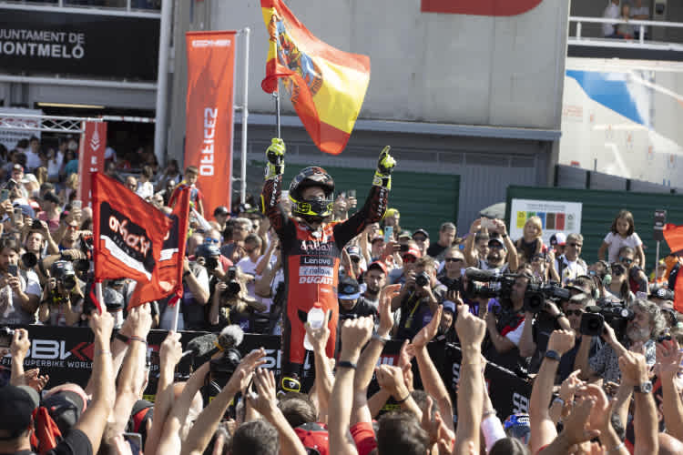 Dreifach-Sieger Alvaro Bautista: «Sehr emotional»