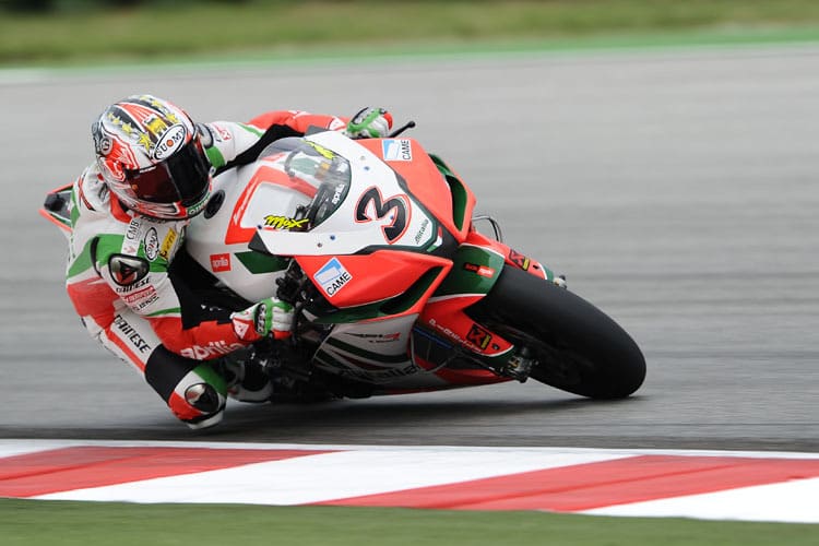 Max Biaggi mit Sieg beim Heimrennen