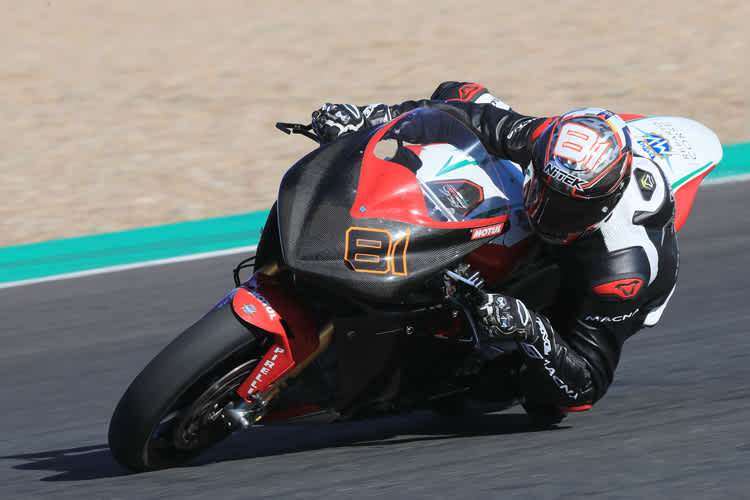 MV-Agusta-Werksfahrer Jordi Torres