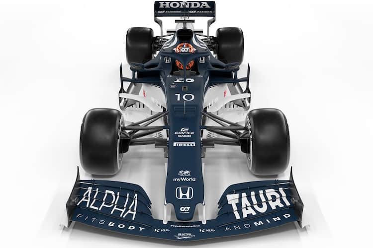 AlphaTauri AT02-Honda: Neue Nase