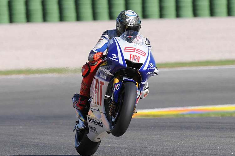 Jorge Lorenzo in Valencia