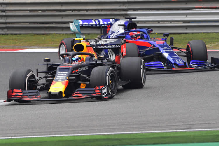 Pierre Gasly beim Grossen Preis von China