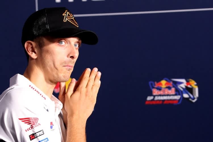 Luca Marini überraschte die HRC-Ingenieure in Misano