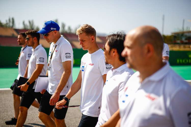 Mick Schumacher und sein Haas-Team müssen sich in Geduld üben