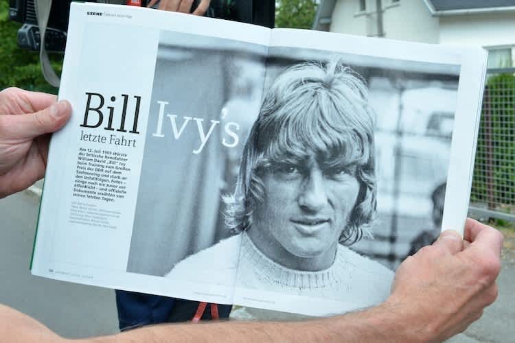 Das Magazin «Motorrad Classic» widmete Ivy einen Artikel