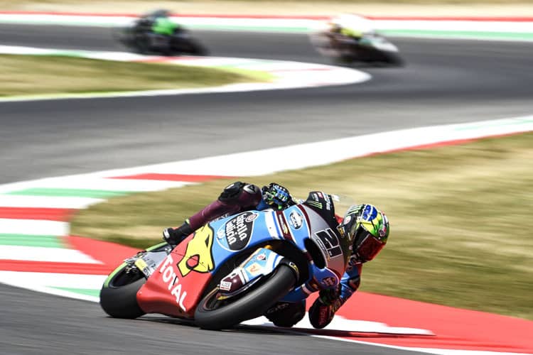 Franco Morbidelli sicherte sich mit einer späten schnellen Runde die Pole