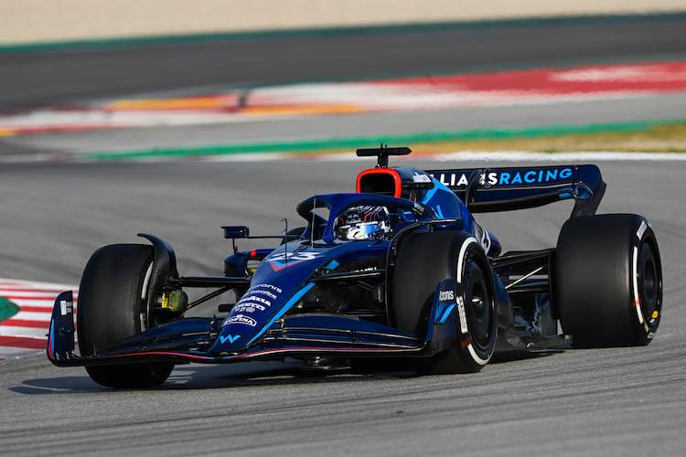 Alex Albon im Williams