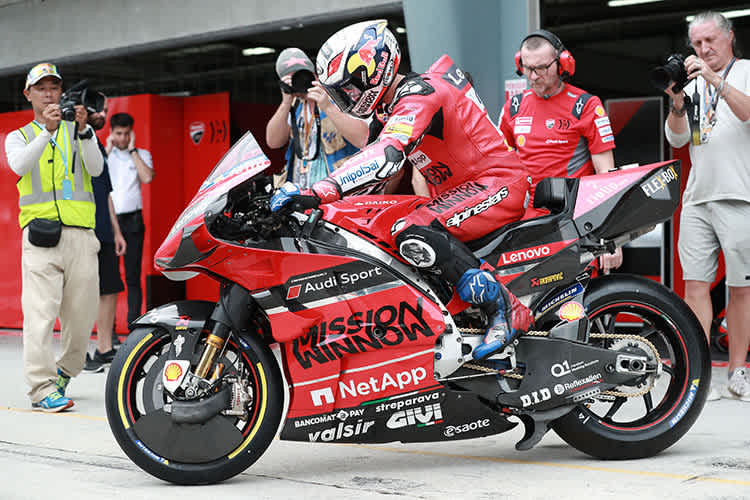 Andrea Dovizioso: Wann kann er endlich weder losstarten?