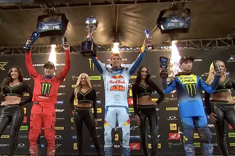 Chase Sexton gewann in Denver vor Cooper Webb und Justin Cooper