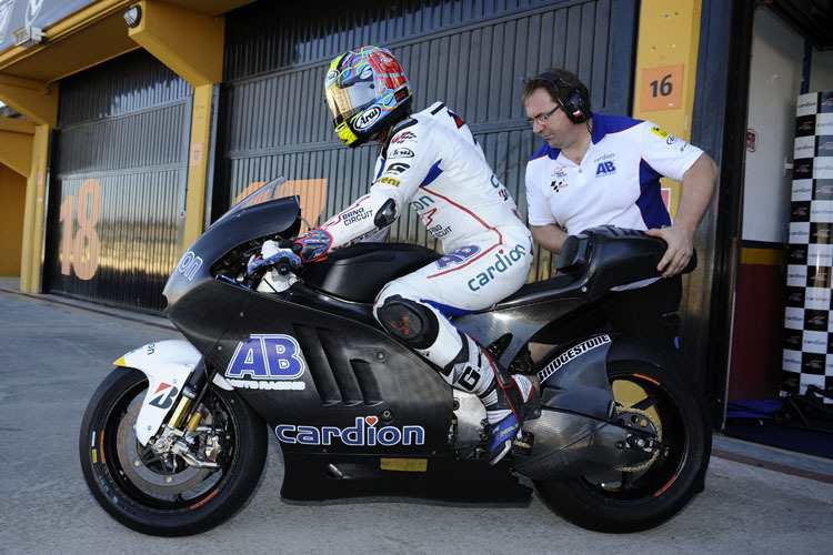 Karel Abraham auf der Ducati GP12