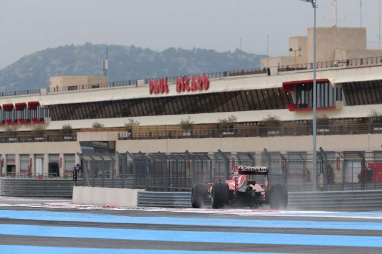 Pirelli-Test in Paul Ricard
