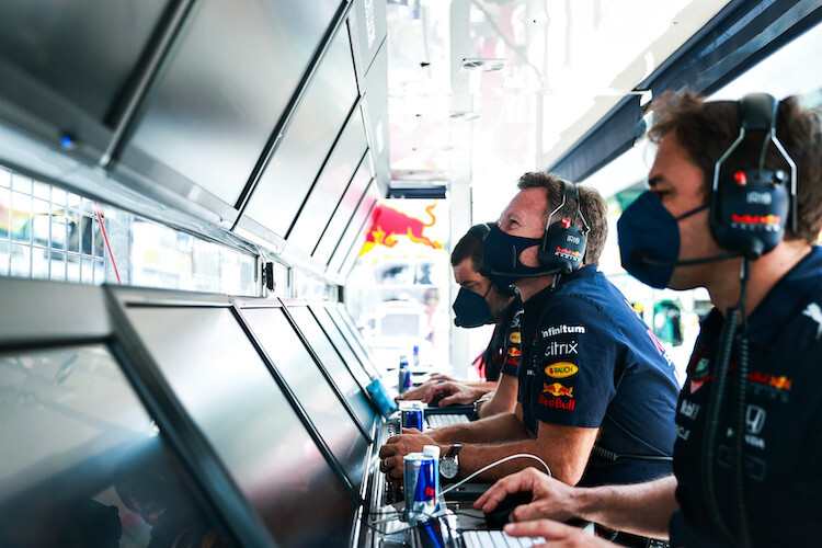 Red Bull Racing-Teamchef Christian Horner