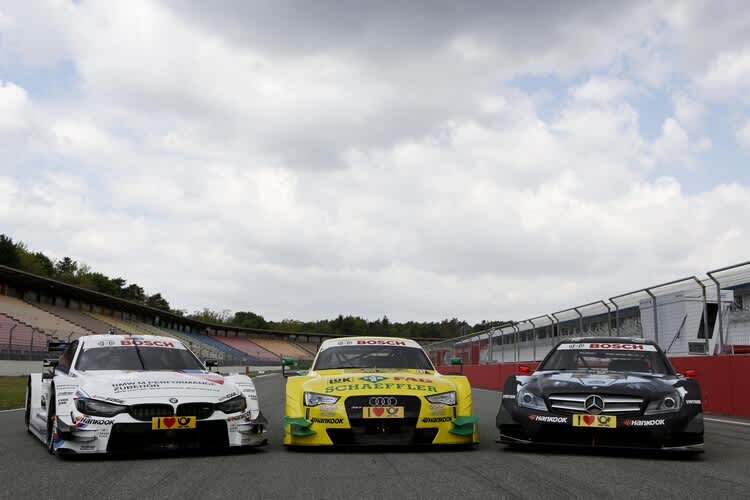 DTM in Hockenheim: Viel Musik und viel Racing