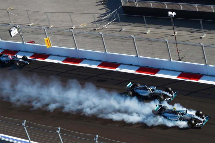 Die Mercedes: Weit vor der Konkurrenz