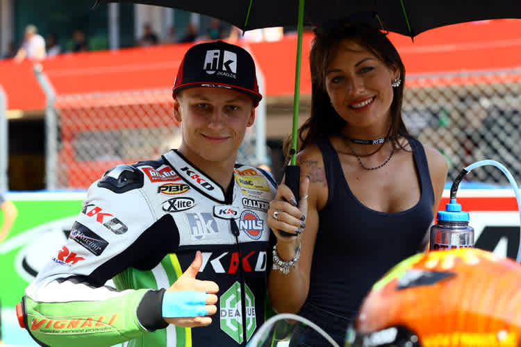 Christian Stange hat sich gut in der Supersport-WM eingelebt