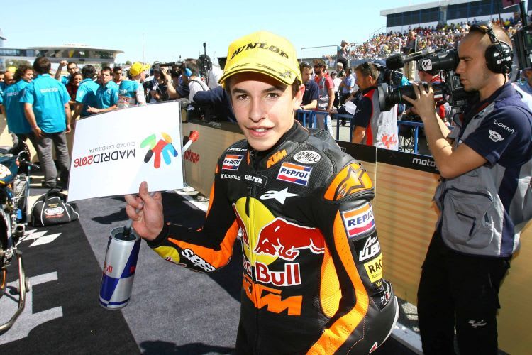 Marc Marquez: Poster verkehrt rum…