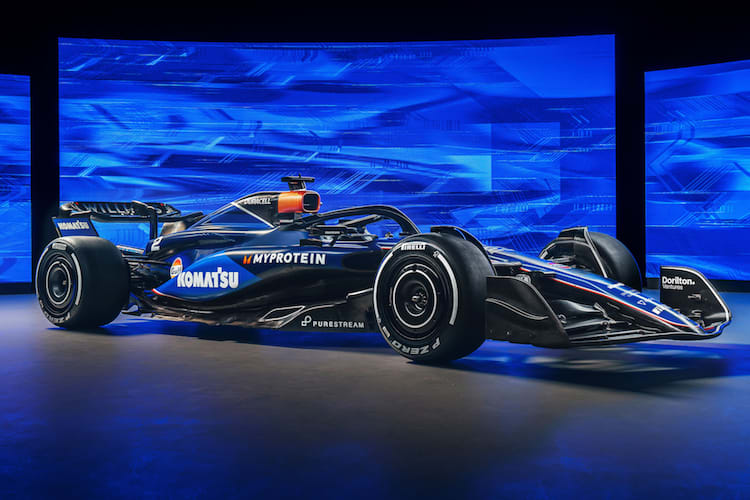 In diesen Farben tritt Williams 2024 an