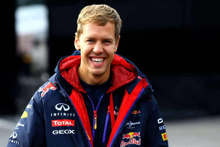 Sebastian Vettel: «Gestern war das Handling meines Autos nicht ideal, denn wir hatten das Fahrzeug auf das Rennen eingestellt»