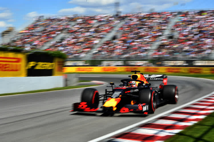 Max Verstappen in Montreal