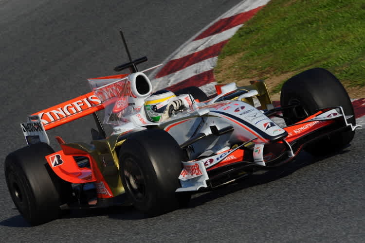 Force India wird als letzter Neuwagen ausrollen.