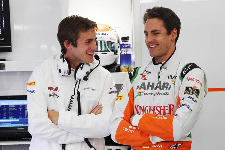 Adrian Sutil ist für 2014 ganz entspannt