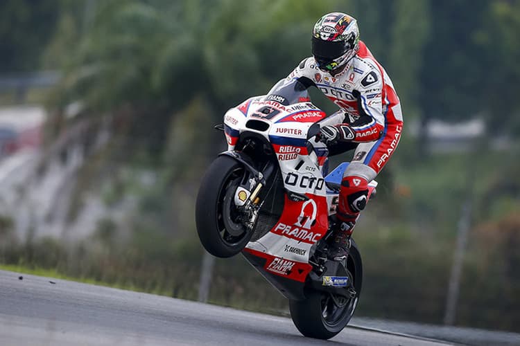 Danilo Petrucci jubelte über die Bestzeit