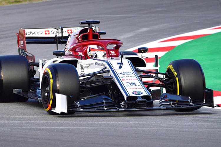 Kimi Räikkönen im neuen Alfa Romeo-Sauber